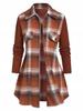 Women's Loose Tunic Blouse Long Sleeve Ribbed Knitwear Size L