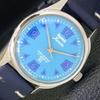 HMT JANATA INDIAN MENS HAND-WINDING SKY BLUE DIAL WATCH A600239-5 N103-a600239
