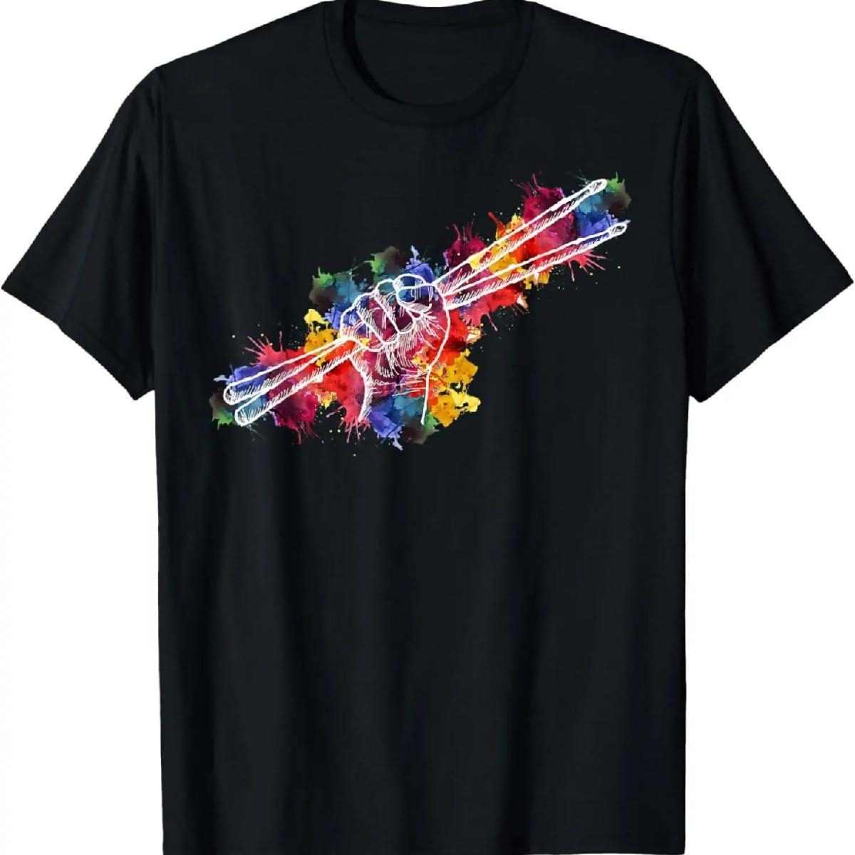 

Drummer Drum Set Drumsticks T-Shirt XXXXXL чорний