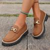 New Platform Low Top Single Shoes Women's Large Size Single Shoes