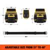 Heavy-Duty Magnetic Tool Belt With 27 Pockets Tool Bag Adjustable & Detachable Adjustable Waist Bracket Tools Bags