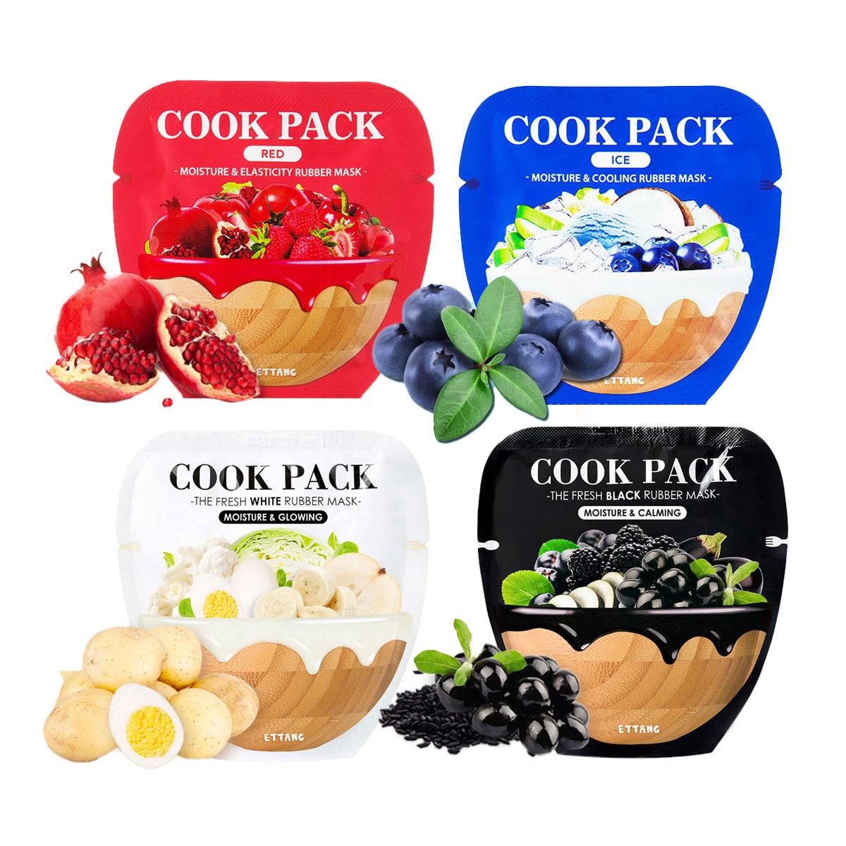 

[ETTANG] COOK PACK Резиновая маска для моделирования, 1 шт. (4 типа)