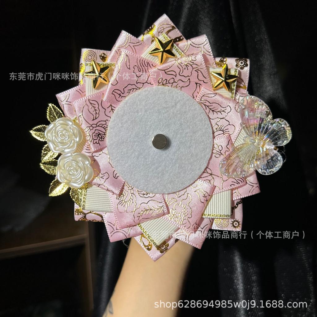 2025 new cabbage badge holder two-dimensional peripheral pendant bar star decorative brooch display holder in stock