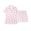 Women S Short Sleeve Pajama Set H118