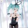 Chumei Heart Bunny Girl 2D Anime Figure Ornament: Black Stockings, Cute Gift