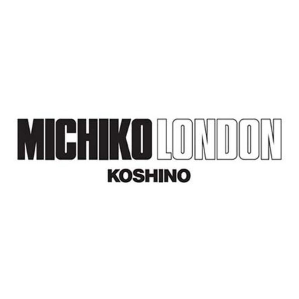 MICHIKO LONNDON Scarf 100% Wool muffler Houndstooth pattern Designed to complement suit jackets Ideal for gifts