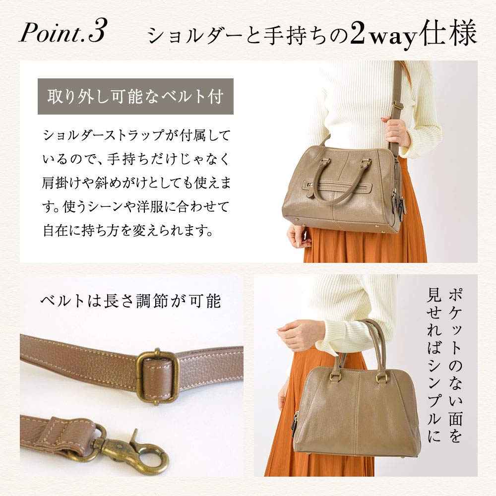 Genuine Leather Shoulder Petit Black [Notre Favori] Bag, Women's Handbag, Crossbody, Claude,