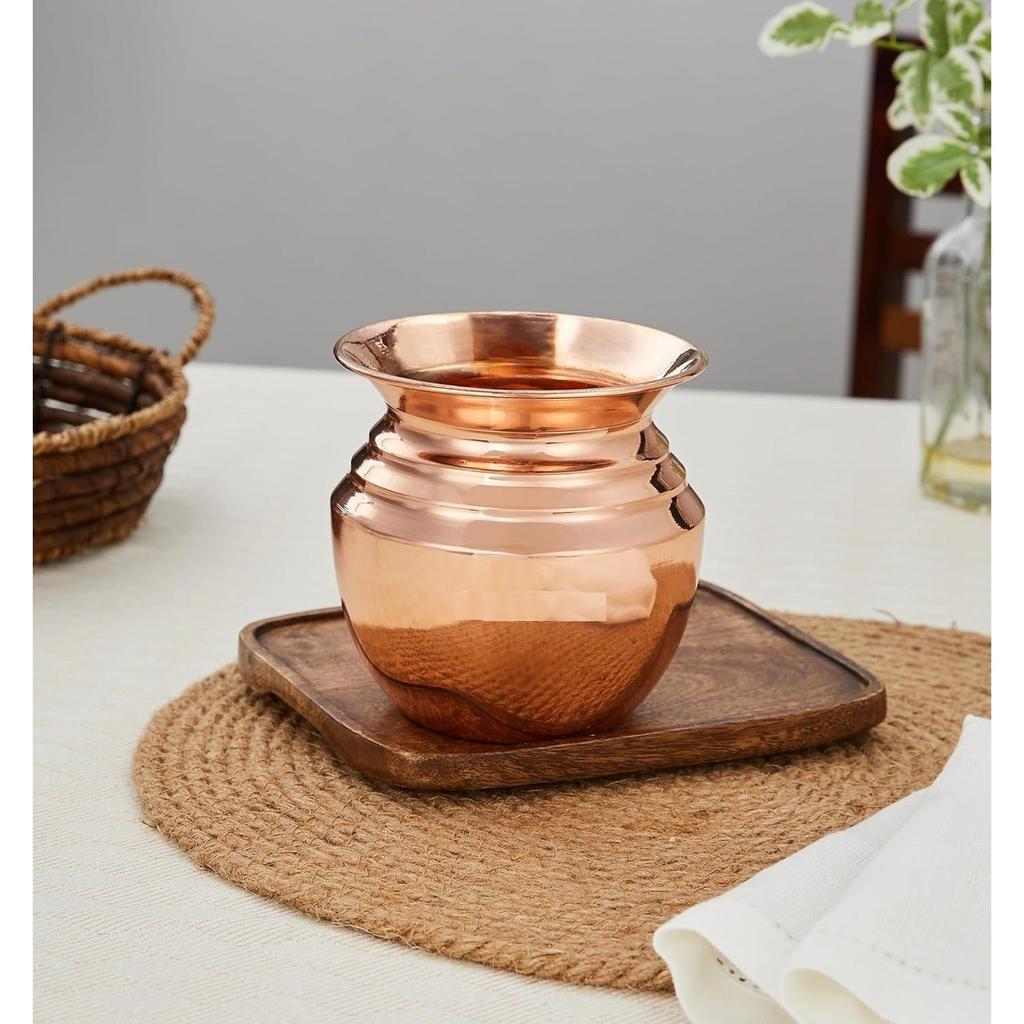 Matte Kupfer-Kalash, 600 ml