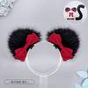 Sweet lolita cat ears headgear maid bow cos beast ears lo lady headgear lolita cat ears hairpin