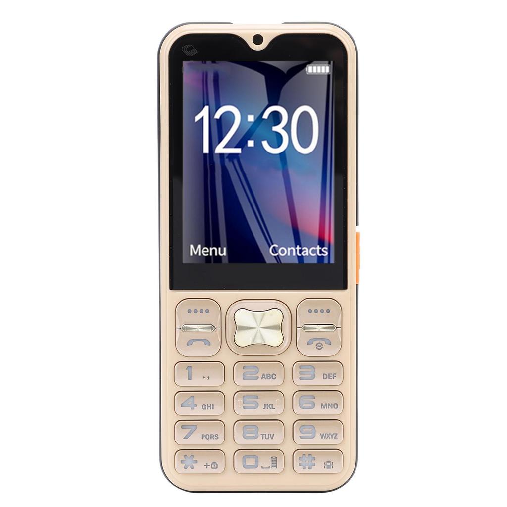 2G Unlocked Cell Phone 3600mAh Basic Mobile Phone with HD Screen Flashlight 3 SIM Card FM T798