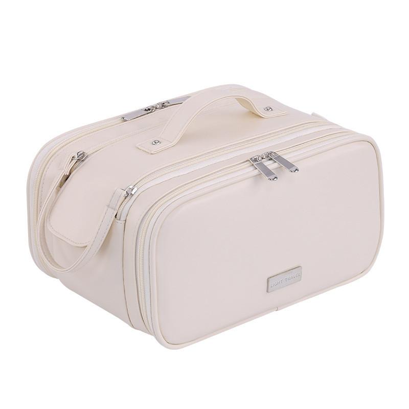 Modern Multicompartment Makeup Bag With Large Capacity For Travel And Home Organization