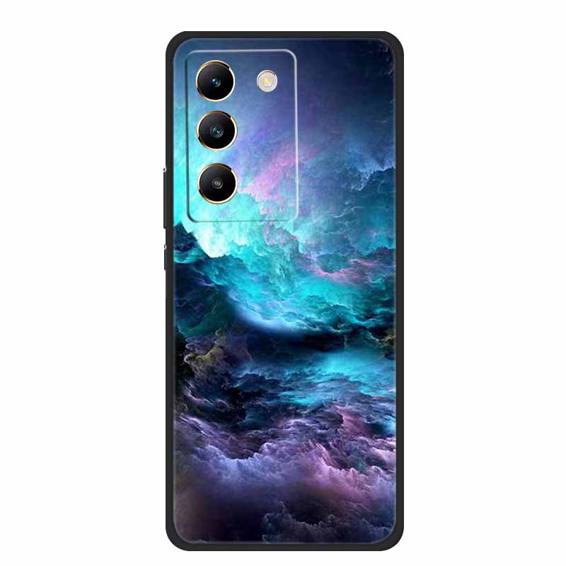 Phone Case For Vivo V30 Lite 4G Back Cover Case Shockproof Black Silicone Soft Funda For Vivo V30 Lite Case 6.67" V 30 Lite Capa