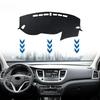 Custom Dashboard Cover for Hyundai Tucson 2015-2018 Premium Flannel Anti UV Sun Shade Non Slip Protector Carpet