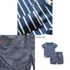 Kids Summer Cotton Striped Twopiece Set For Boys Ages 3 To 8