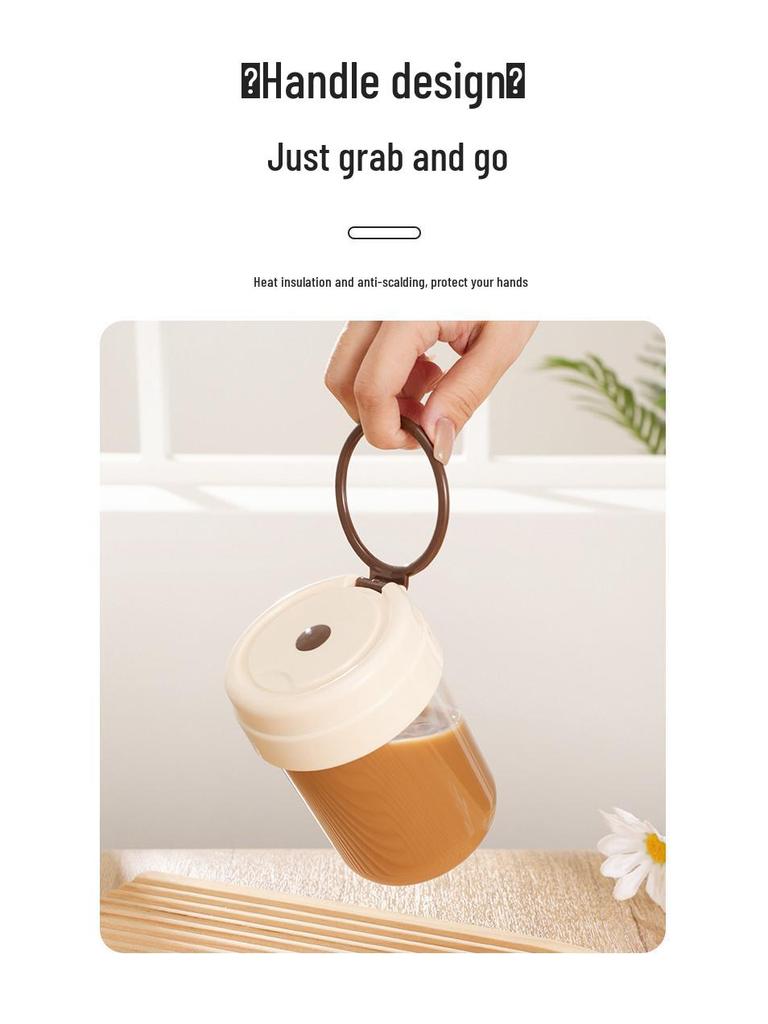 Tazza Mescolatrice Automatica Elettrica: Shaker per Caffè, Latte e Proteine a Bottone Singolo, Materiale per Alimenti, Regalo Ideale.