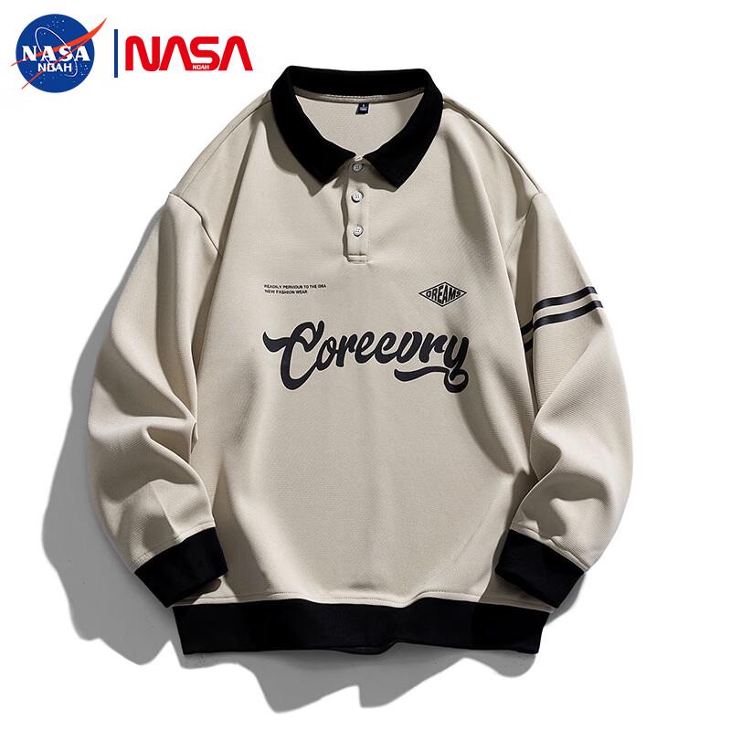 NASA NOAH Men s Printed Polo Sweatshirt 2XL