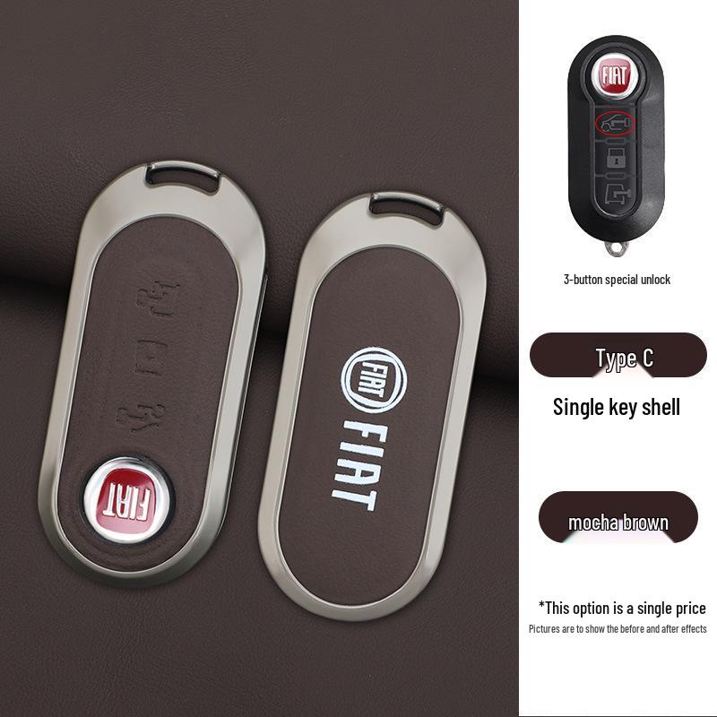 Fiat C-Type Car Key Case