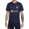 New Nike Fc Barcelona Academy Pro Home Men's Nike Dri FIT Soccer Pre Match Short Sleeve Top FN9648-411