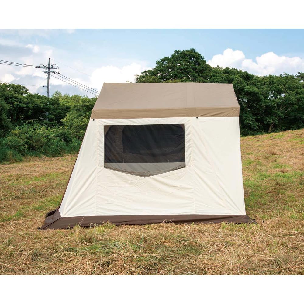 Ogawa Outdoor Camping Tent Owner Lodge Type 52R 5 Off White X Sand Beige X Brown 2253 T/C [For People]