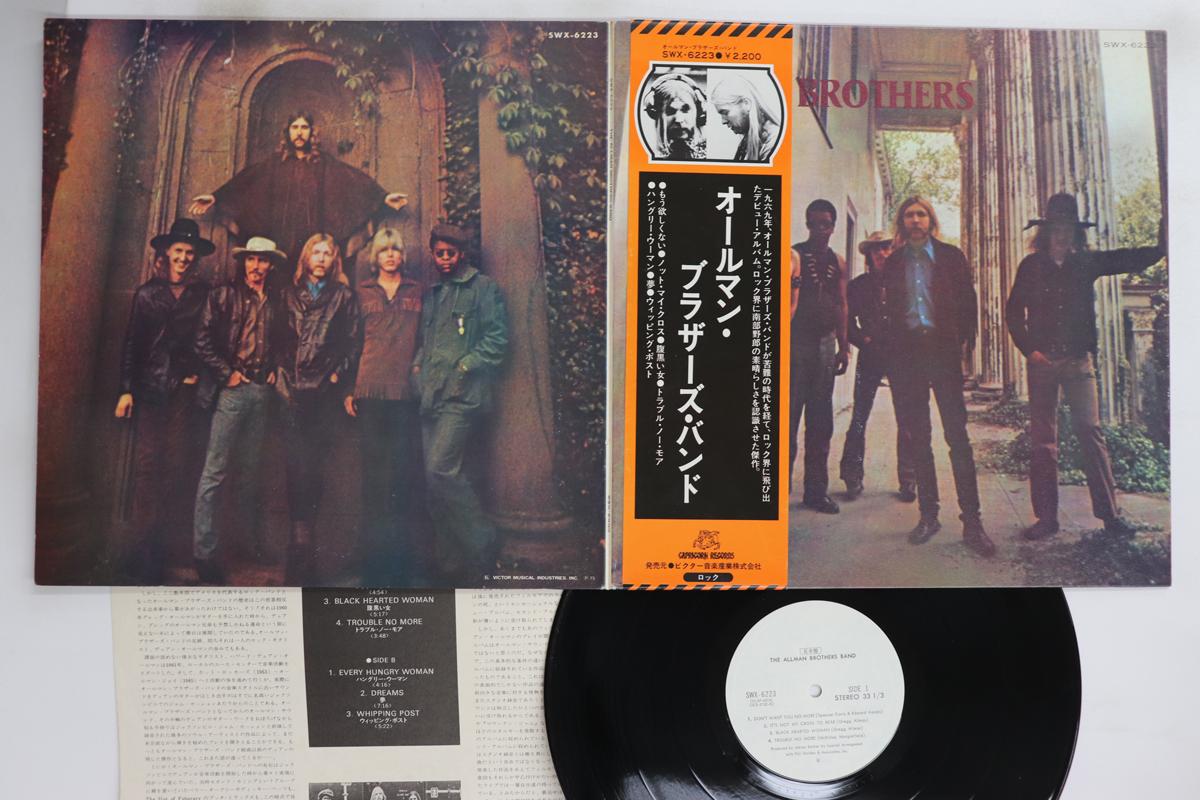 

LP Record ALLMAN BROTHERS BAND - Allman Brothers Band SWX6223PROMO CAPRICORN 1975 Japan Obi Rock Used