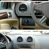 Reparatursatz Auto Ausströmer Paddelclip Vorn AC Lüftungsgitter Lasche für Mercedes Benz W164 GL350 GLE GLS