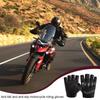 Half Pinger Bicycle Gloves, Padded Motorcycle Gloves Welding Resistant Semi Finger Gloves, Welding Resistant