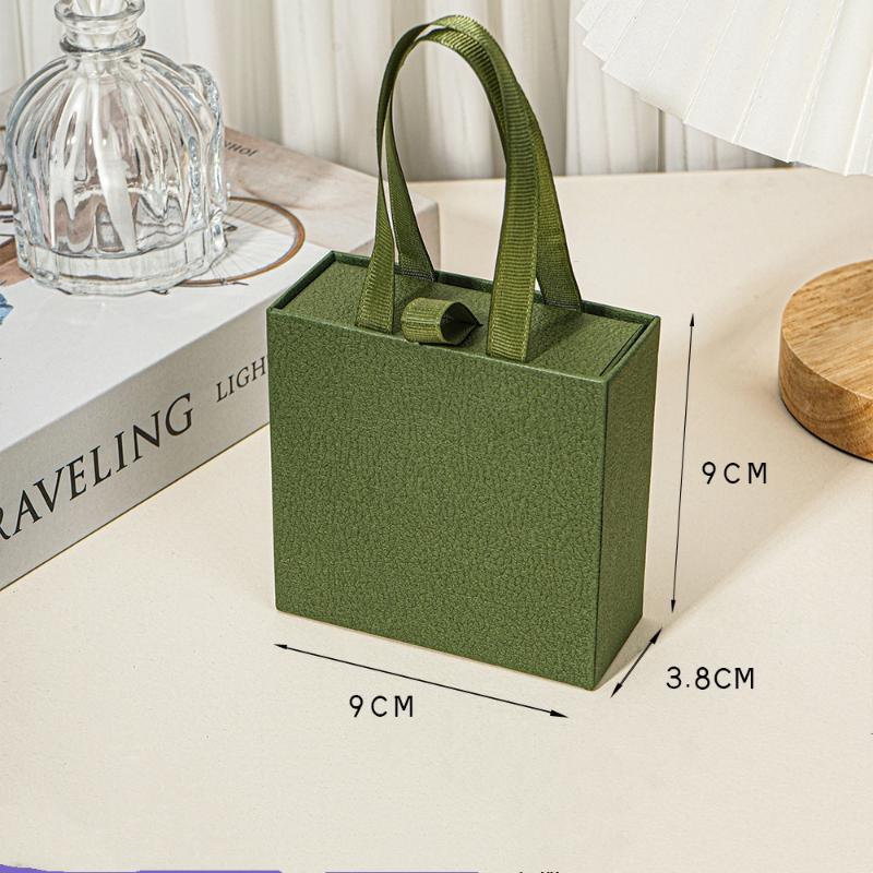 Jewelry Drawer Organizer Box Ring Earring Bracelet Necklace Pendant Portabl Storage Paper Case Jewellery Packaging Display