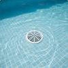 Round Pool Drain Cover Water Drainage Outlet Stainless Steel Screws Included Main