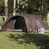 Vidaxl Family Tent, 6-Person, Brown, Green, Waterproof