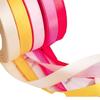 Wholesale 22 Meter/roll Stain Ribbon 1CM Polyester Ribbon for Gift Packing Wedding Party Decoration DIY Handmade Craft Supplies