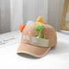 Nuovo Cappellino da Bambino Cartone Animato Dinosauri Estate Autunno Cotone Morbido Bambini Ragazzi Ragazze Cappellino da Baseball Estivo all'Aperto Cappelli da Sole per Neonate