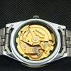 POUŽITÉ SEIKO 5 AUTOMATICKÉ PÁNSKÉ PÁNSKÉ VZÁCNÉ ZLATÉ HODINKY 575A-A304802-9 SKU575A-A304802