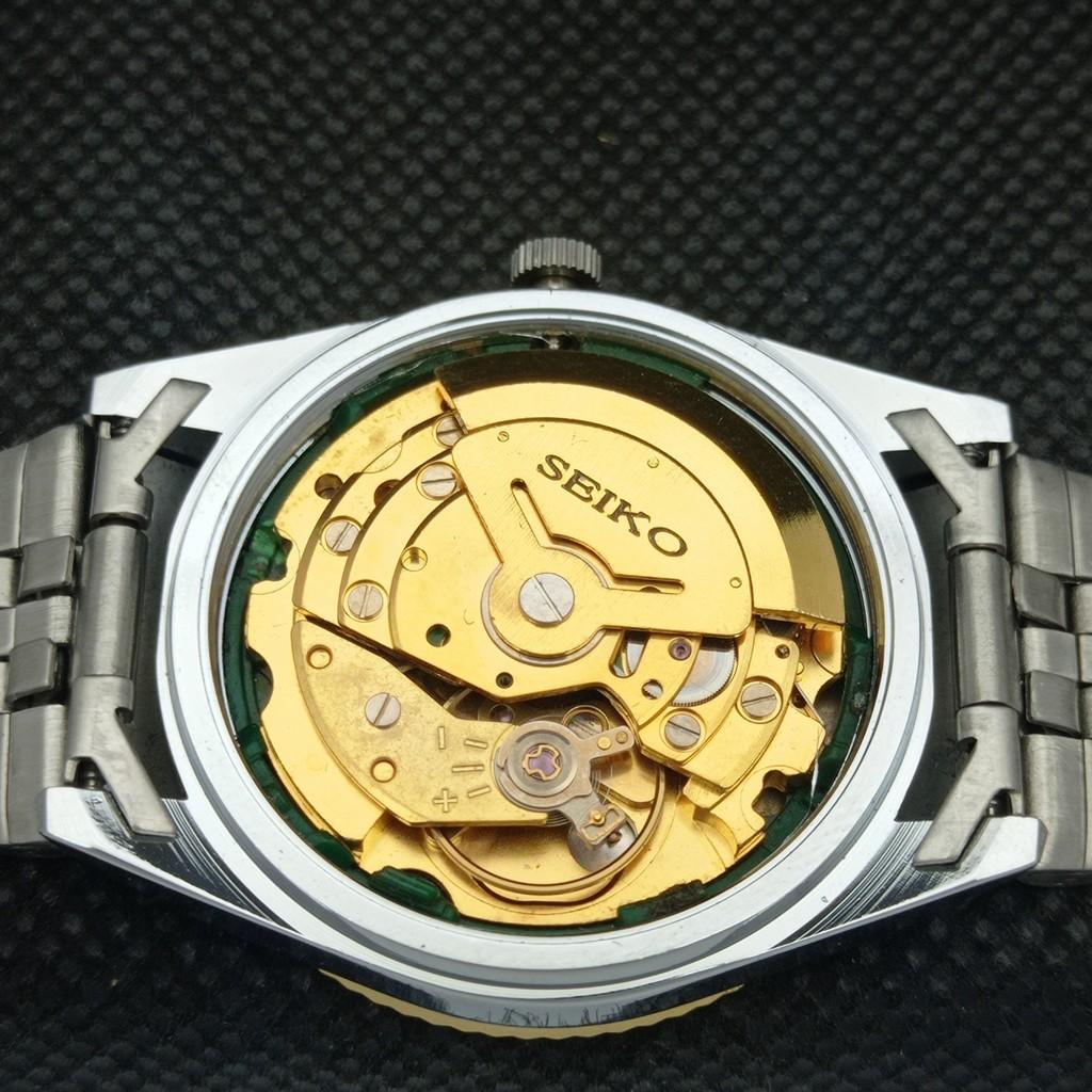 POUŽITÉ SEIKO 5 AUTOMATICKÉ PÁNSKÉ PÁNSKÉ VZÁCNÉ ZLATÉ HODINKY 575A-A304802-9 SKU575A-A304802