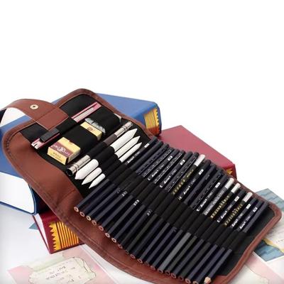 36/48 Löcher Make-up Wickelhalter Aufrollbare Stifttasche Etui Halter Aufbewahrung Schreibwaren Kosmetiktasche Zubehör