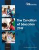 The Condition of Education 2017 Book