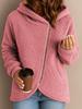 Women's Soft Fleece Zip Up Hooded Jacket Casual Outerwear