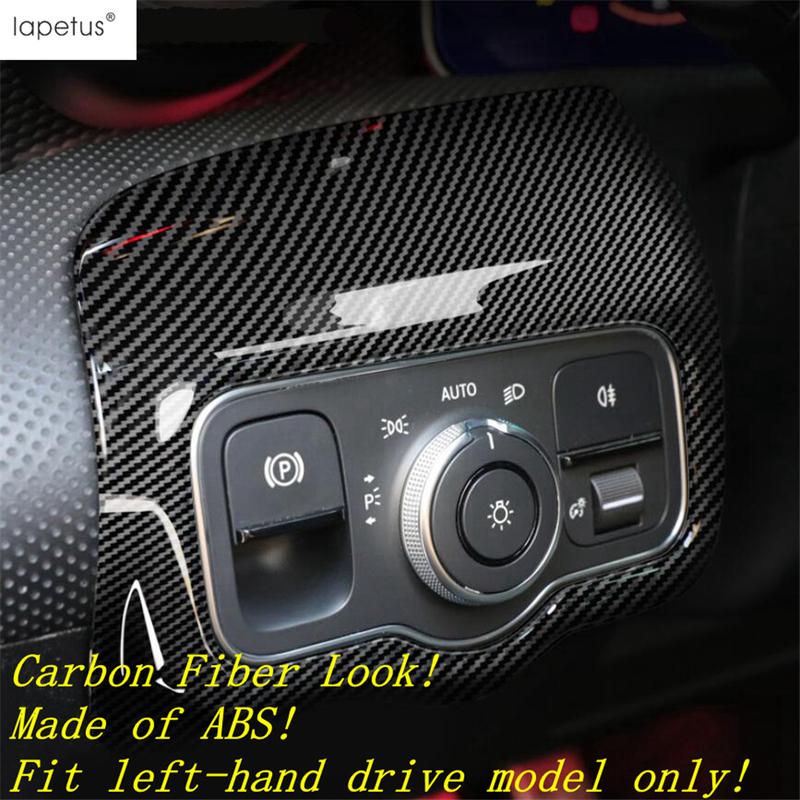 Koolstofvezel Interieur Middenconsole Lucht AC Airconditioning Ventiel Cover Trim Accessoires Voor Benz A Klasse W177 A200 A220 - 2024