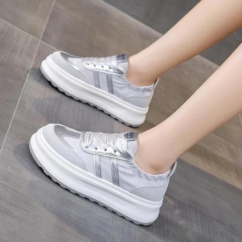 2025 New High on Platform Ladies Footwear Comfortable and Elegant Cheap Designer Luxury Korean Walking Women's Sports Shoes Sale