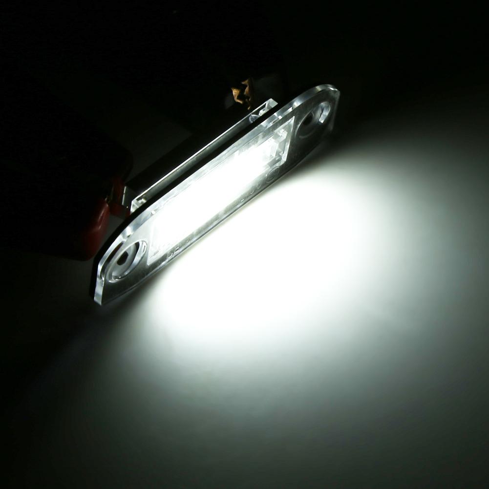 2x Lumière LED de Plaque d'Immatriculation de Voiture Pour Volvo S40 S60 S80 XC60 XC70 XC90