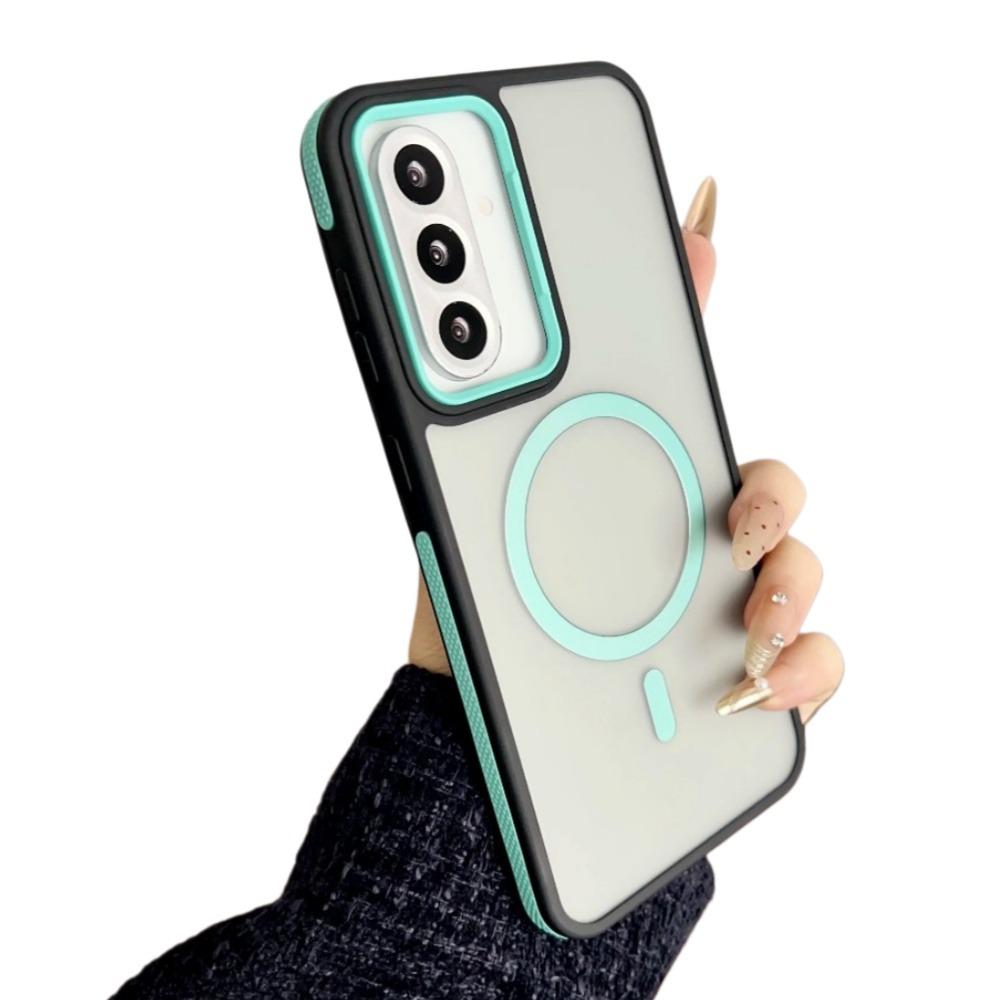 Frosted Magnetic Phone Case For Samsung A57 A37 A17 A07 A56 A36 A26 A16 A06 A55 A35 A25 A54 For Magsafe Anti-Slip Edge Cover