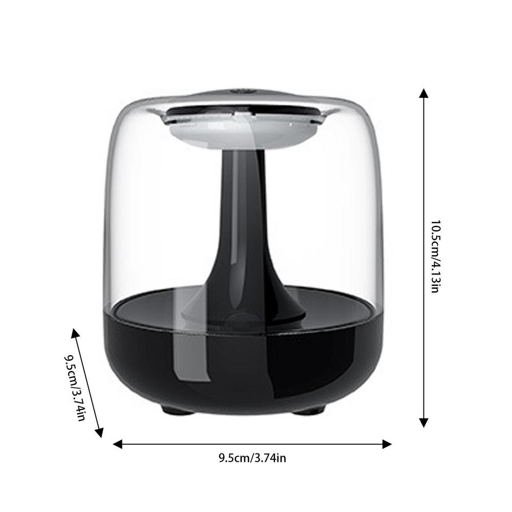 Small Humidifiers For Bedroom Portable 650ml Cool Mist Quiet Humidifier Rechargeable Home Freshener With Colorful Night Light