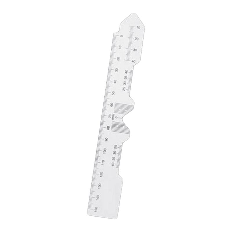 2Pcs Pupil Distance Meter Pupillary Distance Ruler Optical Spectacles PD Ruler