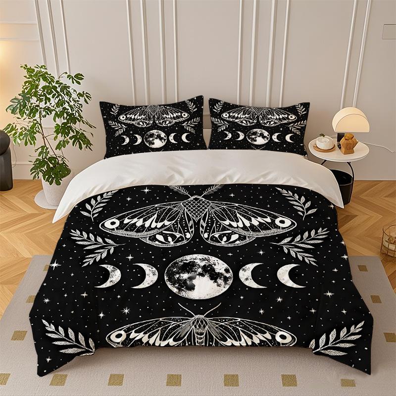Quilt Cover Three-Piece Quilt Cover Set Home Textile Bed Sheet Set