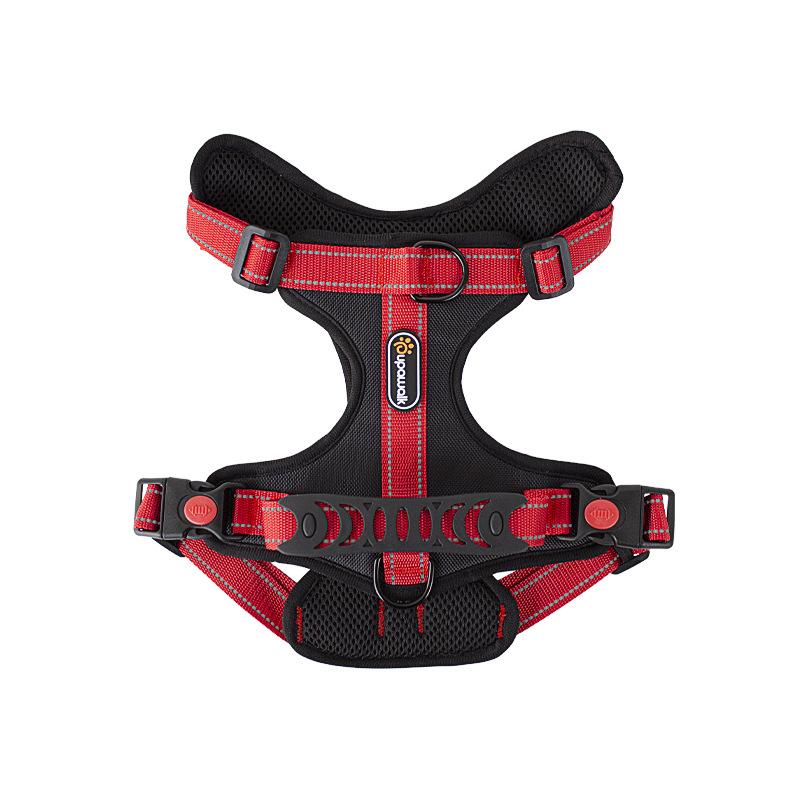Pet Dog Harness for Medium Large Dogs Adjustable Reflective Vest Harnesses for Small Dogs Front Clip Harness Easy Control Handle