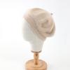Women's 100% Pure Cashmere Knit Beret - Simple, Warm, Autumn/Winter 2023 Collection