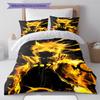 Cartoon Pattern Bedding Quilt Set Quilt Cover Pillowcase Home Decoration Birthday Gift (1 * Duvet Cover + 2 * Pillowcase, Without Core)