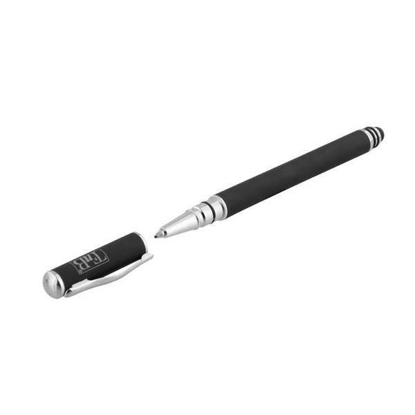 Stylet 2 en 1 - FIRST - Noir - Toucher doux - Prise en main confortable - Léger 17g