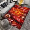 "Manchester United Logo Carpet with Soccer Design for Home Decor" Suitable for use as an anti-slip for living room bedroom sofas