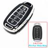 3/4/5 Buttons For Hyundai Encino Kona Solaris Azera Grandeur Elantra Santa I30 Ix35 Accent Fe Shell Fob Tpu Car Key Case Cover
