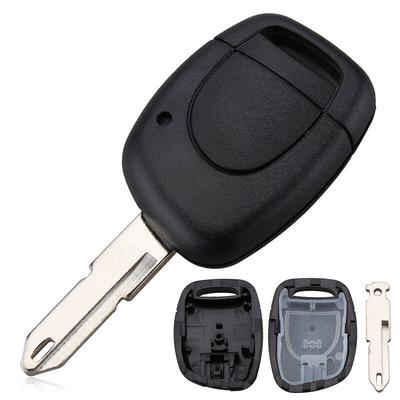1 Düğme Araba Anahtarlık Durumda Kabuk Yedek Uzaktan Kapak Renault Clio Kangoo Twingo için Fit